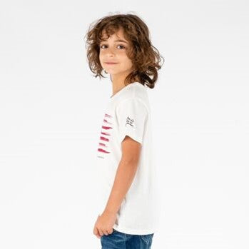 Weißes USA No Scolding Me T-Shirt
