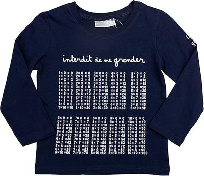 T-shirt manches longues Interdit De Me Gronder La Rentrée