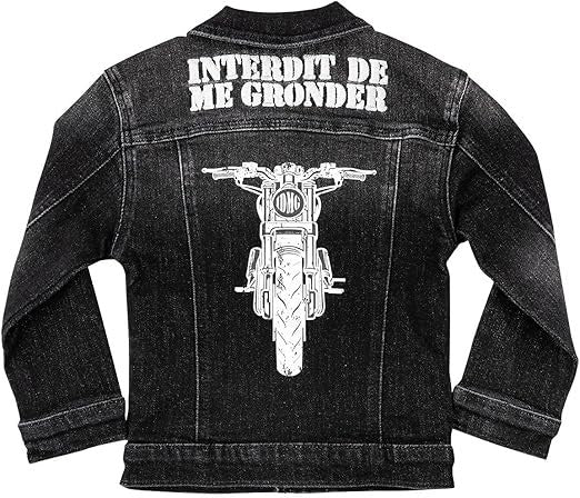 Denima Schwarze Jeansjacke für Mädchen