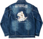 Lionissima Marineblaue Jeansjacke für Mädchen