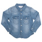 Chemise en jean Interdit De Me Gronder Denim marine