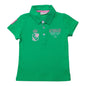 Oxford Green – Poloshirt „No Scolding Me“